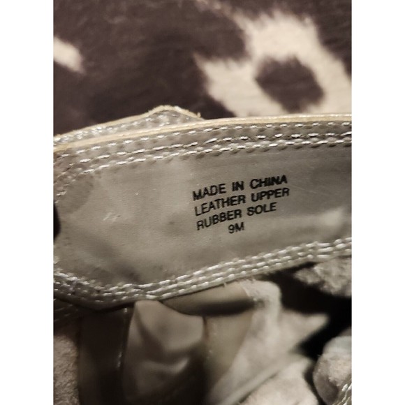 Michael Kors Boots Womens 9 M Suede Gray Grey Knee High Heel Shoes $225 MSRP - Picture 13 of 16